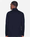 Devon & Jones DG440 Navy — on model back