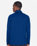 Devon & Jones DG440 True Royal — on model back