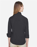 Devon & Jones DP625W Black — on model back