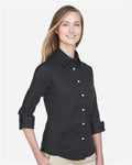 Devon & Jones DP625W Black — on model side