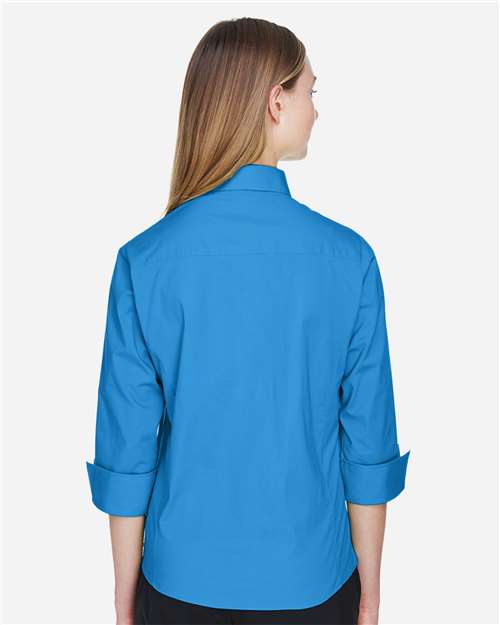 Devon & Jones DP625W French Blue — on model back