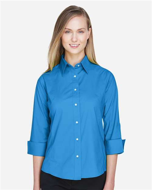 Devon & Jones DP625W French Blue — on model front