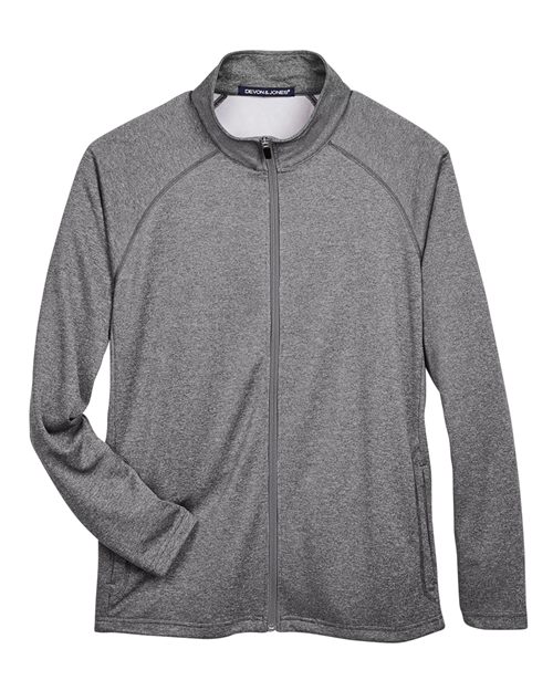 Devon & Jones DG420 Dark Grey Heather — front