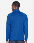 Devon & Jones DG420 True Royal — on model back