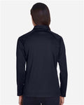 Devon & Jones DG440W Navy — on model back