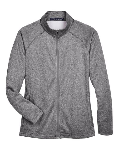 Devon & Jones DG420W Dark Grey Heather — front