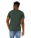 Unisex Sueded T-Shirt - Heather Forest