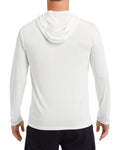 Unisex Performance®  Hooded T-Shirt - White