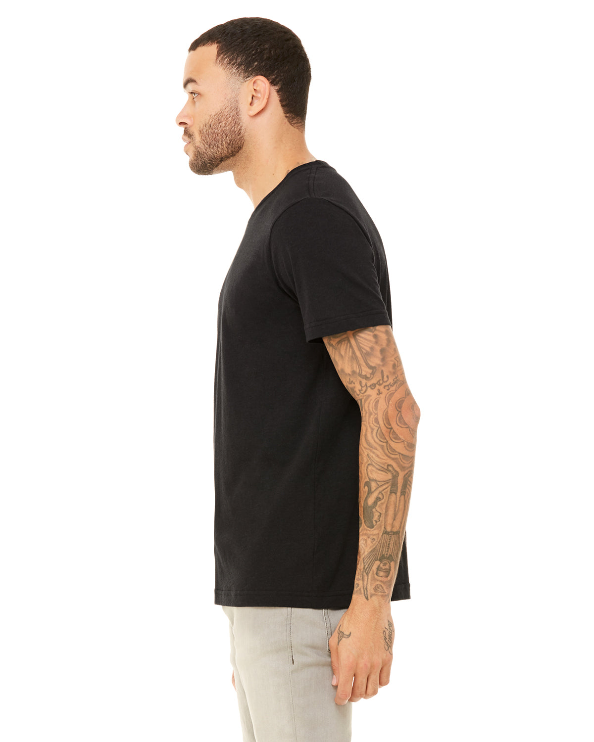 Unisex Triblend T-Shirt - Heather Black Triblend