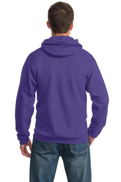 Unisex Essential Fleece Pullover Hoodie - Purple