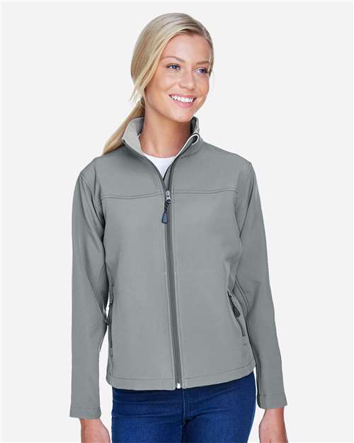 Devon & Jones D995W Charcoal — on model front