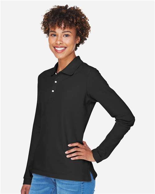 Devon & Jones D110W Black — on model side