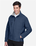 Devon & Jones D995 Navy — on model side