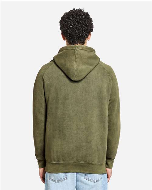 Lane Seven LST004 Vintage Olive — on model back