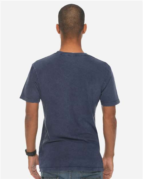 Lane Seven LST002 Vintage Denim — on model back