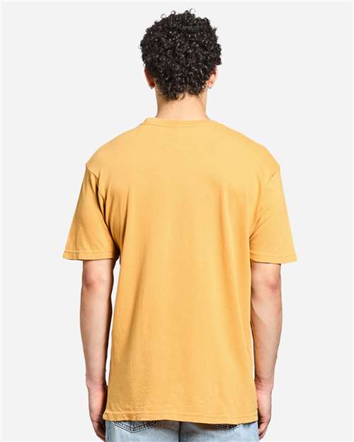 Lane Seven LST002 Vintage Mustard — on model back
