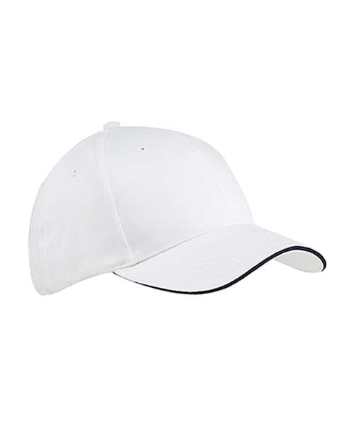 Big Accessories BX004 White/ Navy — front