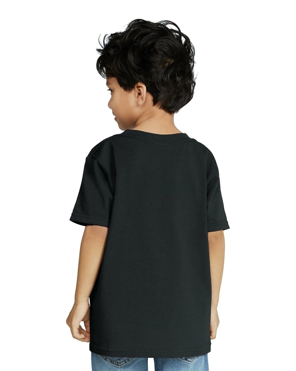 Toddler Heavy Cotton��� T-Shirt - Black