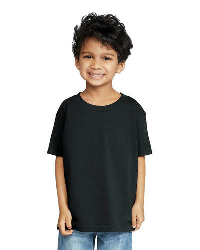 Toddler Heavy Cotton��� T-Shirt - Black