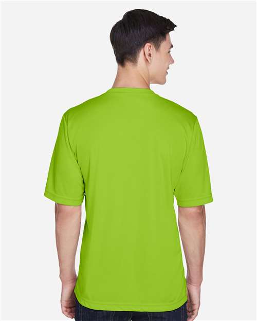 Team 365 TT11 Acid Green — on model back