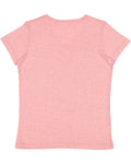 Women's Harborside Melange V-Neck T-Shirt - Mauvelous Melange
