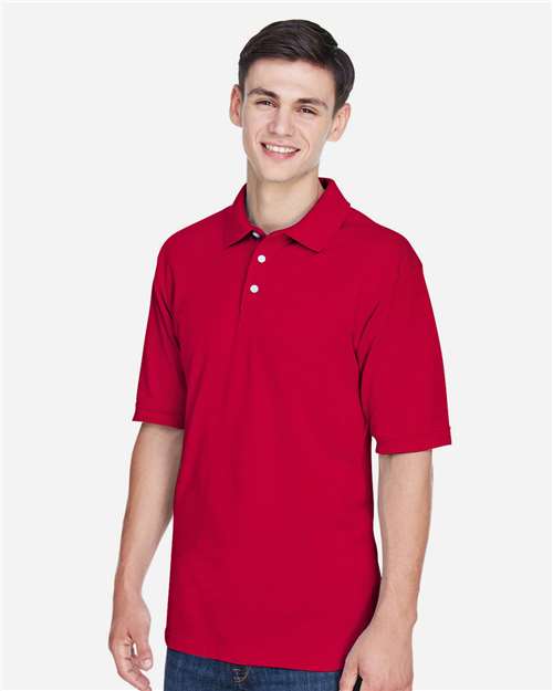 Harriton M265 Red — on model side