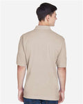 Harriton M265 Stone — on model back