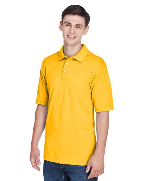 Harriton M265 Sunray Yellow — on model side