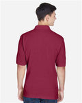 Harriton M265 Wine — on model back
