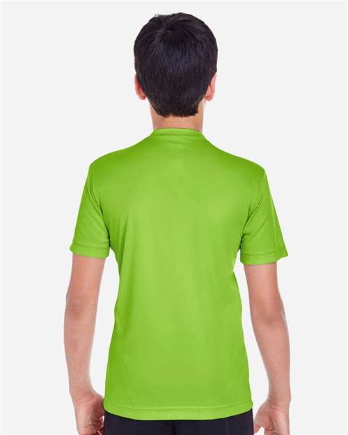 Team 365 TT11Y Acid Green — on model back