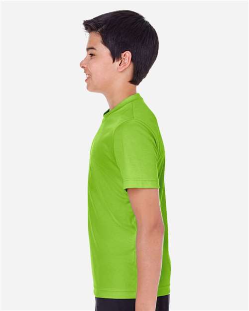 Team 365 TT11Y Acid Green — on model side