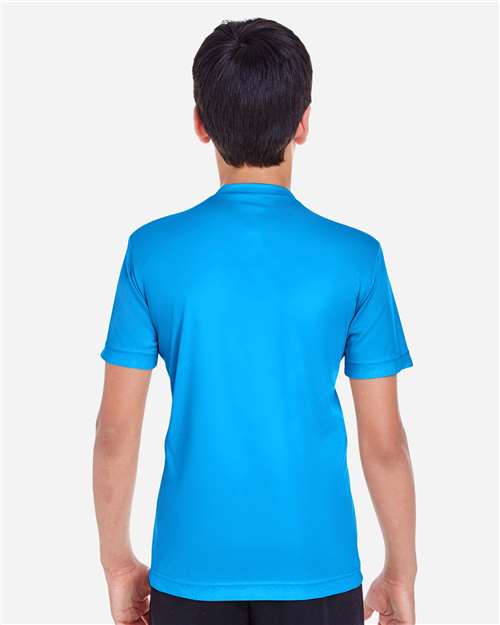 Team 365 TT11Y Electric Blue — on model back