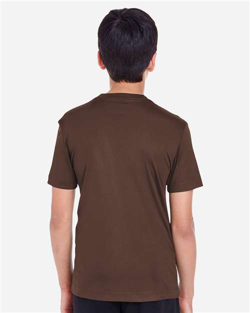Team 365 TT11Y Sport Dark Brown — on model back