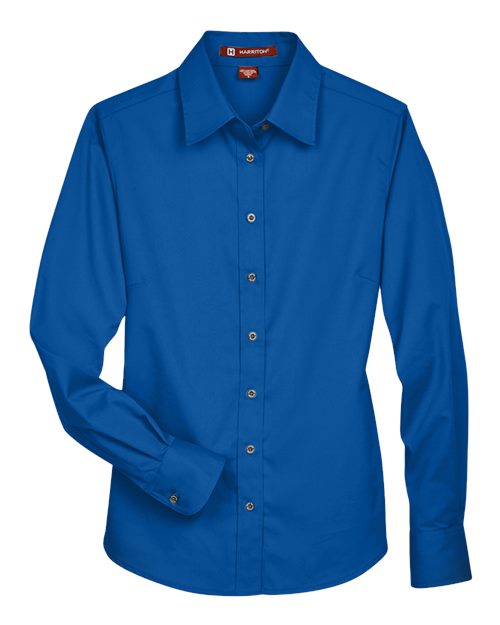 Harriton M500W French Blue — front