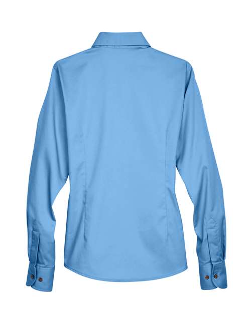Harriton M500W Light College Blue — back