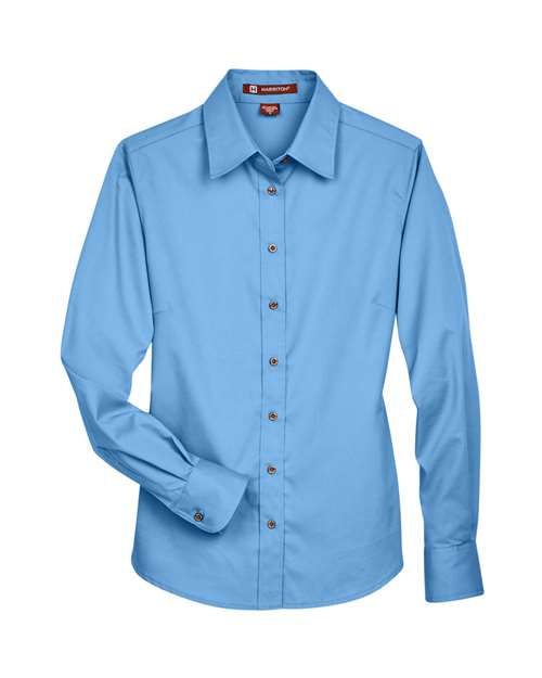 Harriton M500W Light College Blue — front