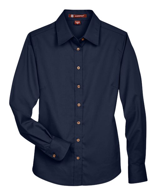 Harriton M500W Navy — front