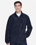 Harriton M990 Navy — on model front
