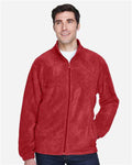 Harriton M990 Red — on model front