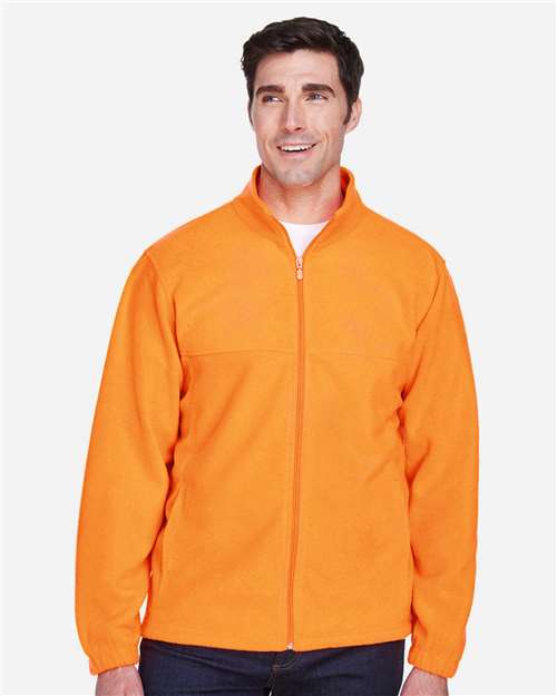 Harriton M990 Safety Orange — on model front