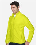 Harriton M990 Safety Yellow — on model side