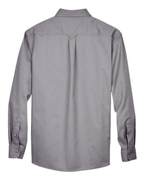 Harriton M500 Dark Grey — back