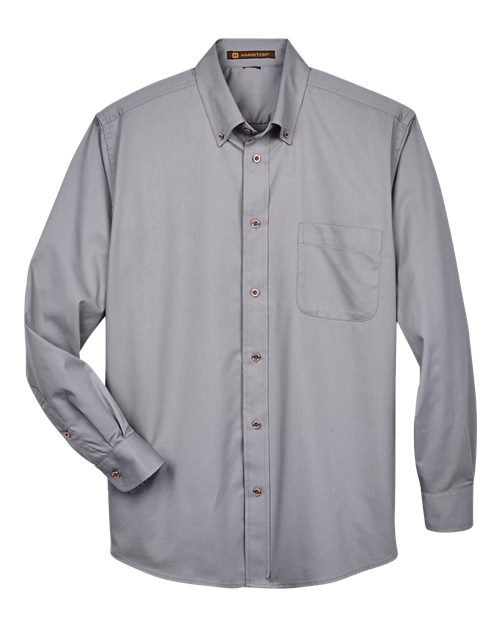 Harriton M500 Dark Grey — front