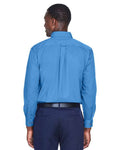 Harriton M500 Nautical Blue — on model back