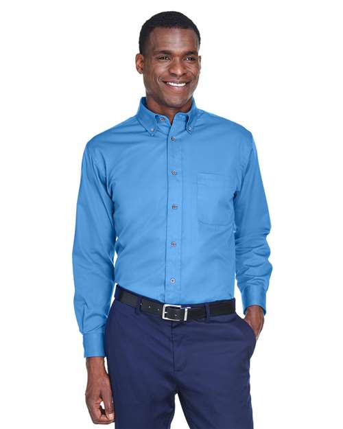 Harriton M500 Nautical Blue — on model front