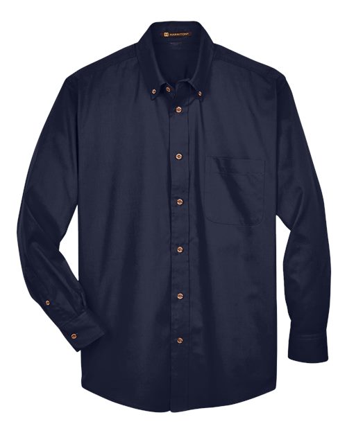 Harriton M500 Navy — front