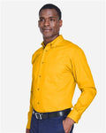 Harriton M500 Sunray Yellow — on model side