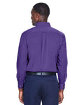 Harriton M500 Team Purple — on model back