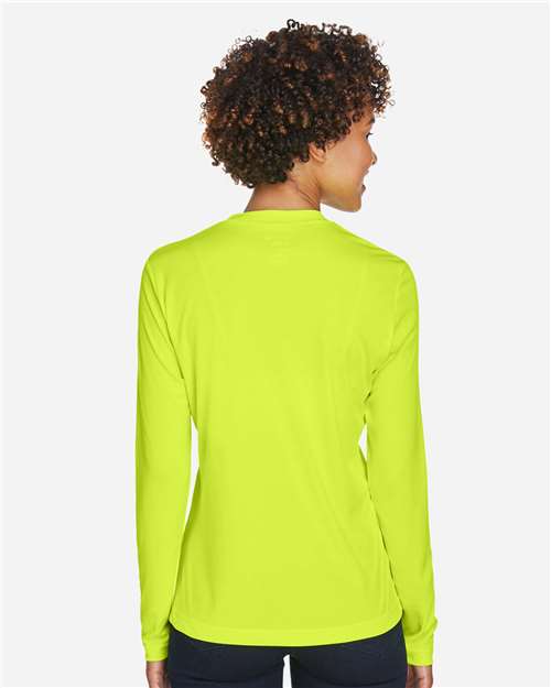 Team 365 TT11WL Safety Yellow — on model back