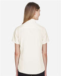 Harriton M560W Cream — on model back